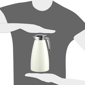 Produktbild für Thermoskanne Emsa Plaza, Quick Tip, Edelstahl