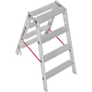 Produktbild für Stehleiter Euroline Nr. 20577, 2057704, beidseitig begehbar