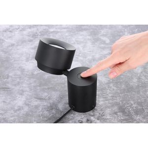Produktbild für Tischlampe Paulmann Puric Pane, schwarz mit LED