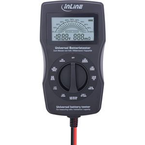 Produktbild für Batterietester InLine Universal