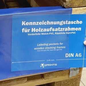 Produktbild für Kennzeichnungstasche Sprintis A6 quer