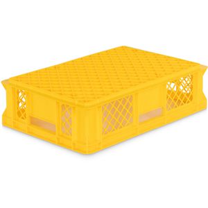 Produktbild für Eurobox Alpha-Paletten gelb, 29 Liter, lebensmittelecht