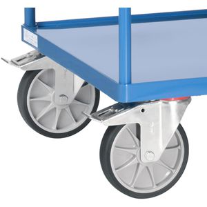 Produktbild für Tischwagen Fetra 2422W, aus Metall