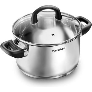 Produktbild für Topfset Karcher Mia 125457, Edelstahl