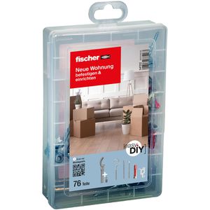 Schrauben-Dübel-Set Fischer 547212, EasyDIY neue Wohnung