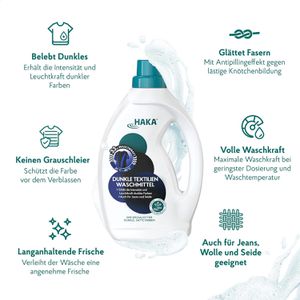 Produktbild für Waschmittel HAKA Dunkle Textilien, Konzentrat