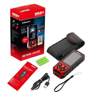 Produktbild für Laser-Entfernungsmesser SOLA 71029501, METRON 120 BTC