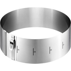 Tortenring Gefu Tondo Clip 14300, backofenfest, aus Edelstahl