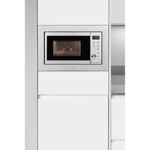 Produktbild für Mikrowelle Exquisit EMW20-DG-020 Inox, mit 1000 Watt Grill