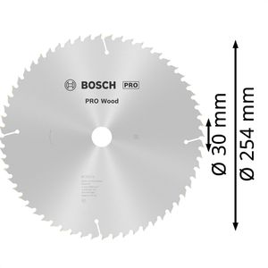 Produktbild für Kreissägeblatt Bosch PRO Wood, 2608640444