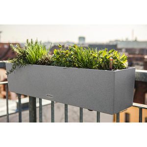 Produktbild für Blumenkasten Lechuza BALCONERA Stone 80, steingrau