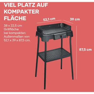 Produktbild für Elektrogrill Severin PG8596, 2000 Watt
