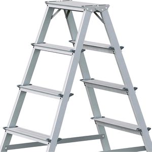 Produktbild für Stehleiter Zarges Scana B, 44207, beidseitig begehbar