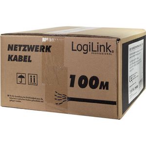 Produktbild für Netzwerkkabel LogiLink CPV0082, schwarz