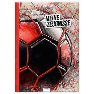 Produktbild für Zeugnismappe Trötsch 80821N, Fussball, A4