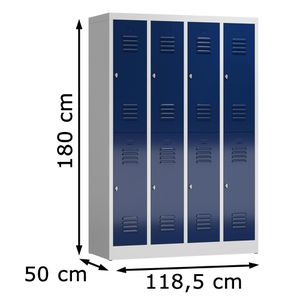 Produktbild für Spind ClassiX X-520241, blau