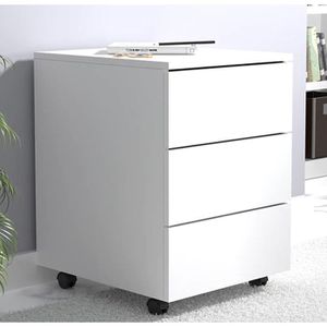 Produktbild für Rollcontainer VCM Dalosa 45 918325, aus Holz, weiß