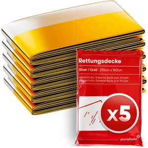Rettungsdecke PURAHELP 5 Stück