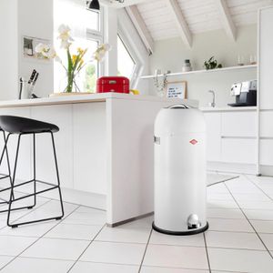 Produktbild für Mülleimer Wesco Kickmaster Maxi, weiß