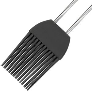 Produktbild für Backpinsel Metaltex 252536000 schwarz / silber, hitzebeständig