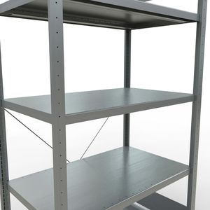 Produktbild für Schwerlastregal Schulte 12960, 5 Metallböden