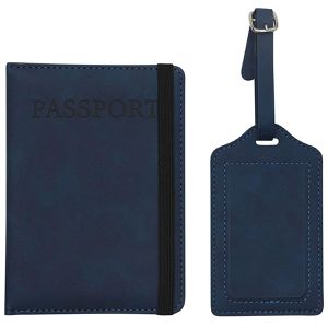 Produktbild für Reisepasshülle Böttcher-AG Visa, marineblau, 2-teiliges Set