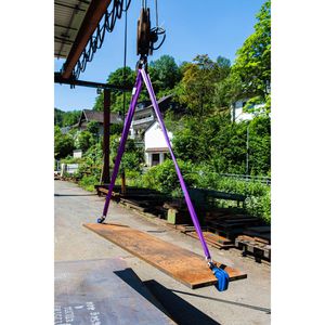 Produktbild für Hebeklemme Planeta HPC-2-1, mit Lastring, bis 1000 kg