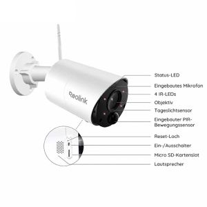 Produktbild für Überwachungskamera Reolink Argus Series B320