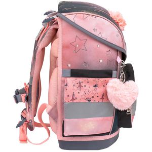 Produktbild für Schulranzen Belmil Compact, Ballerina Black Pink, 4-teilig