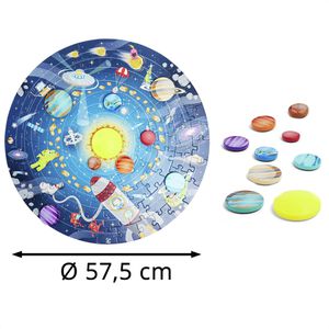 Produktbild für Puzzle Hape E1625, Sonnensystem mit LED-Sonne