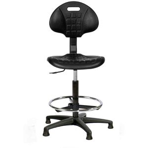 Produktbild für Arbeitsstuhl Topsit Industry Counter, schwarz
