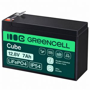 LiFePO4-Akku Green-Cell Cube, 7 Ah