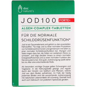 Produktbild für Jod Doc-Natures Jod 100 Forte+, 60 Tabletten