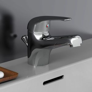 Produktbild für Waschtischarmatur Schütte Magna, verchromt
