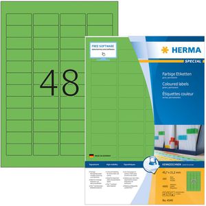 Produktbild für Universaletiketten Herma 4549, Special, grün
