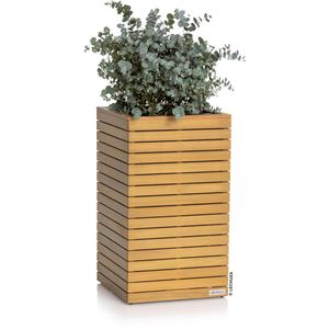 Produktbild für Übertopf Lechuza PALO 45 high, braun, 44 x 77 x 44 cm