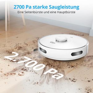 Produktbild für Saugroboter MEDION X10 SW, MD 11782, weiß