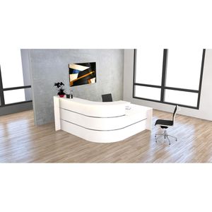 Produktbild für Empfangstheke Kerkmann Bari 3547, weiß
