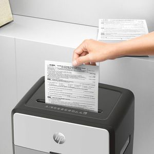 Produktbild für Aktenvernichter HP 2807 OneShred 24CC, mit Rollen