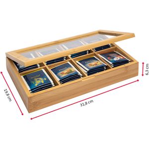 Produktbild für Teebox Westmark Teatime, für Teebeutel, natur, aus Bambus