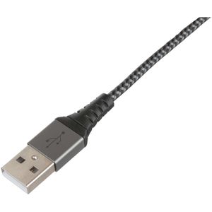 Produktbild für Ladekabel Goobay 49269, grau, 2m