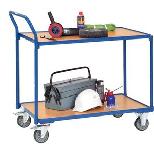 Produktbild für Tischwagen Fetra 2742, aus Metall &amp; Holz