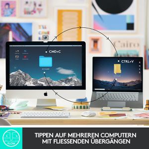 Produktbild für Tastatur Logitech MX Keys Mini Graphit