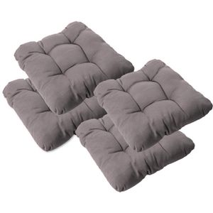 Stuhlkissen Zollner MADEIRA, anthrazit, für Außen