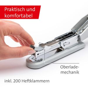 Produktbild für Heftgerät Novus B2, 020-1259, inkl. 200 Heftklammern