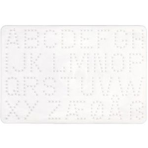Produktbild für Steckplatte Hama-Perlen 4455 Buchstaben Zahlen Set