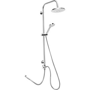 Produktbild für Duschsystem Cornat Round Neo, verchromt