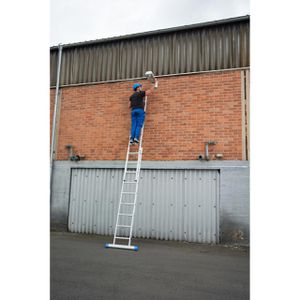 Produktbild für Schiebeleiter Krause Stabilo, 133274, 2 x 9 Sprossen