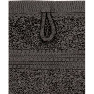 Produktbild für Handtuch Julie-Julsen Bio, schwarz, 30 x 50 cm
