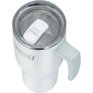 Produktbild für Thermobecher Thermos Refreshing series white mat, weiß